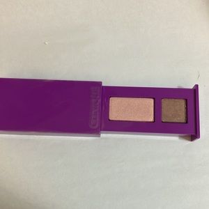 Clinique All About Eye Shadow Duo Mini - Strawberry Fudge - .06 oz. - NEW